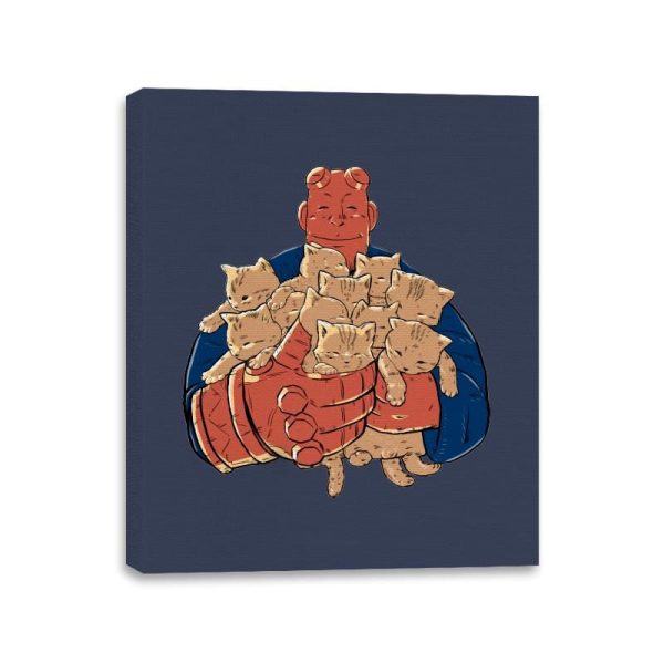 Best Cat Dad Ever - Canvas Wraps Online - Image 2