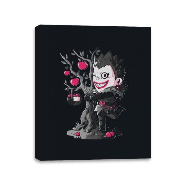 Shinigami Loves Apples - Canvas Wraps Hot on Sale - Image 2