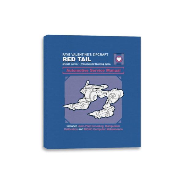 Red Tail Service Manual - Canvas Wraps Fashion