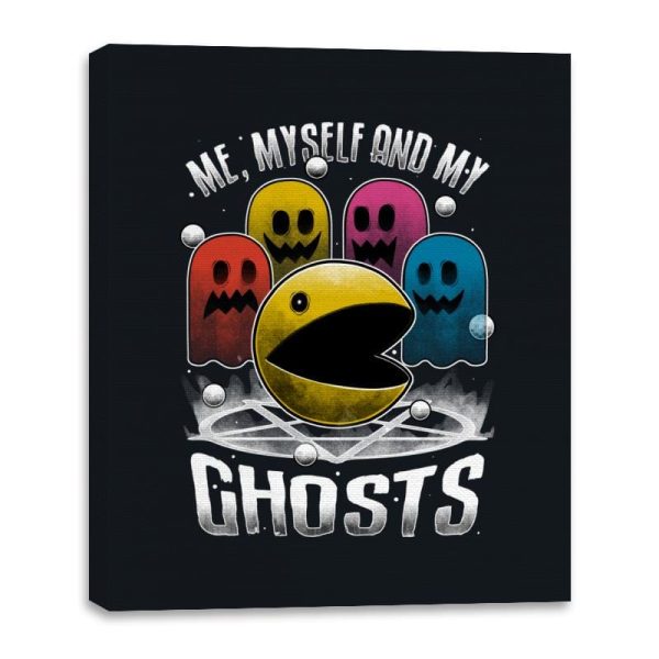 Game Ghosts Retro - Canvas Wraps Online now - Image 3