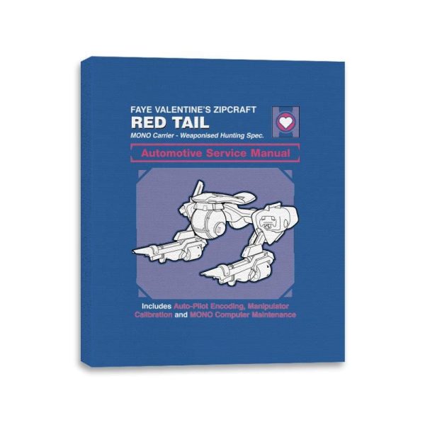 Red Tail Service Manual - Canvas Wraps Fashion - Image 2