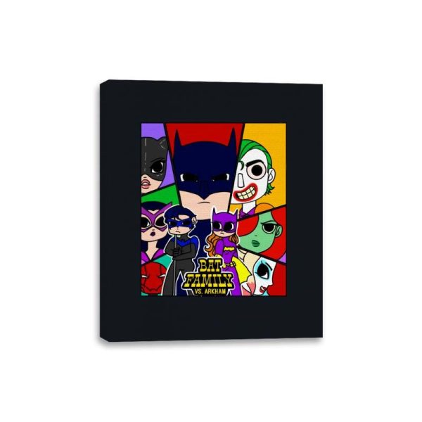 Batfamily vs Arkham - Canvas Wraps Hot on Sale