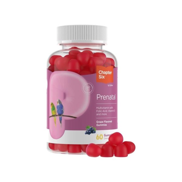 60 Zahler Womens Prenatal Grape Gummies Online now
