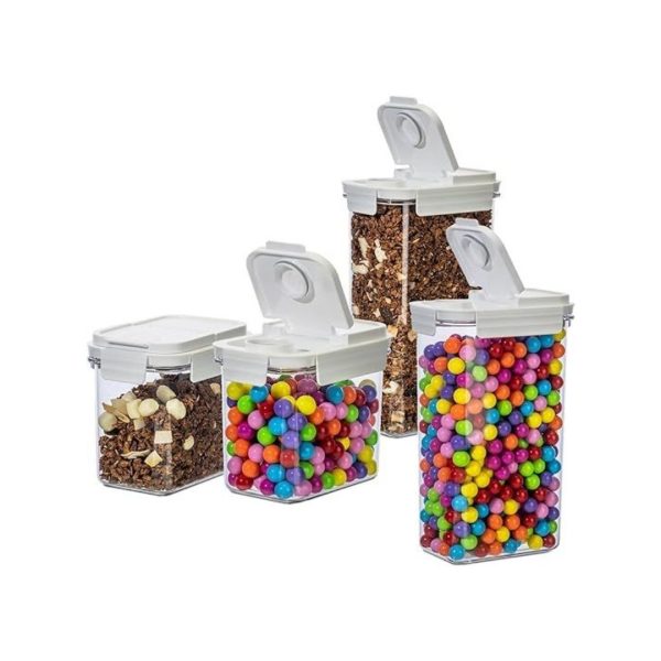 4-Pcs Food Container Storage with Lids Cheap