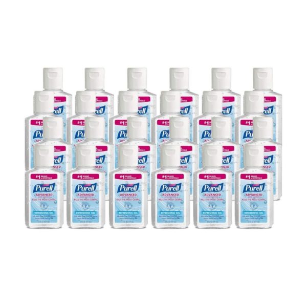 Pack of 24 Purell Advanced Hand Sanitizer Refreshing Gel For Cheap