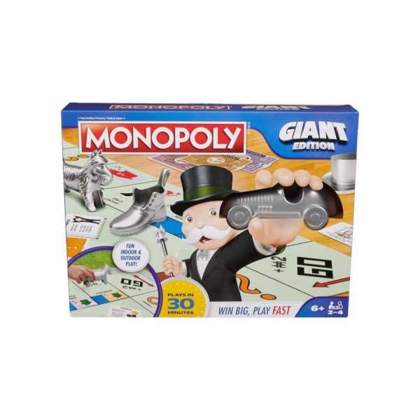Monopoly Board Game Giant Edition Game Cheap