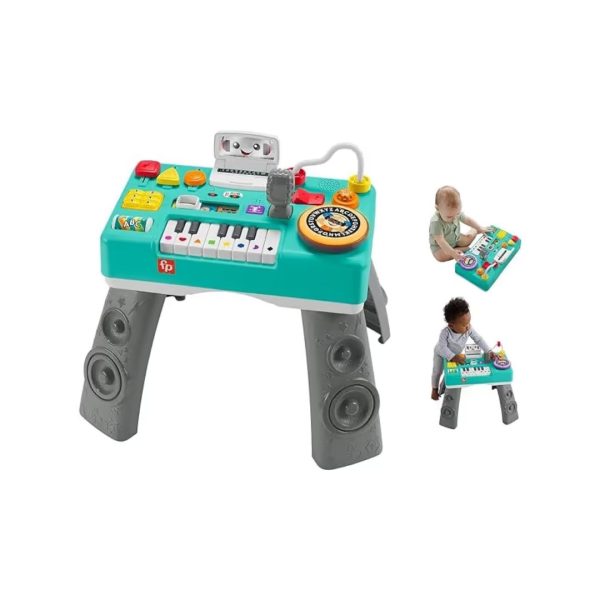 Fisher-Price Laugh & Learn Mix & Learn DJ Table Musical Activity Center Cheap