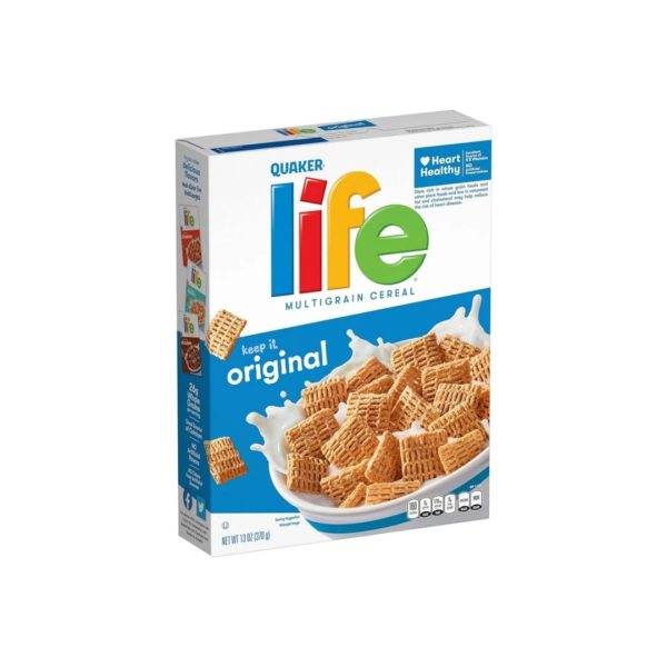 Quaker Life Cereal, Original 13 Ounce Cheap