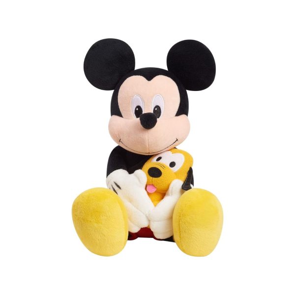 11.5-inch Mickey Mouse and Pluto Plush Stuffed Animal Online Hot Sale