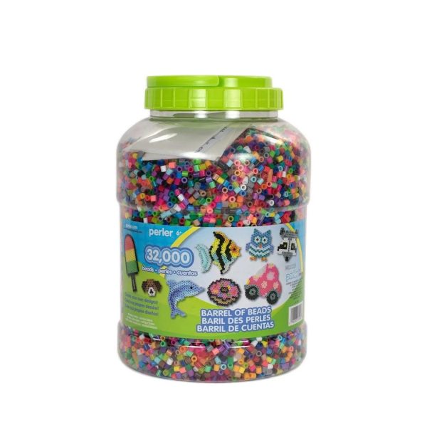 Perler Beads Assorted Multicolor Fuse Beads, 32,002 Pcs Online