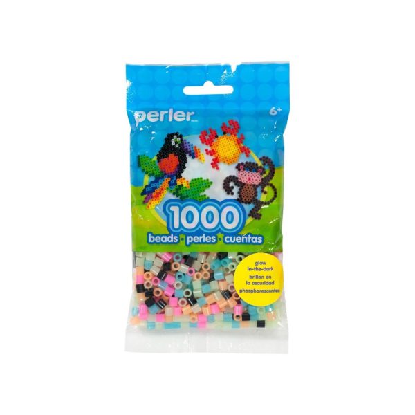 Pack Of 1,000 Glow In The Dark Perler Beads Fuse Beads Hot on Sale