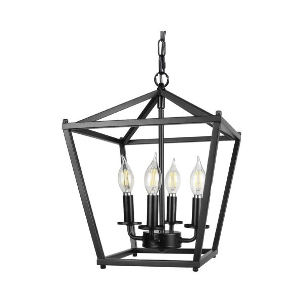 Black Lantern Pendant Light Supply