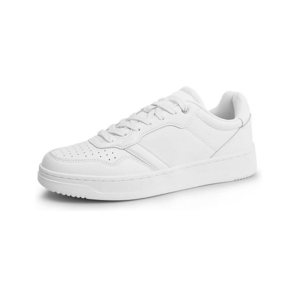 Hawkwell Men s Classic Leather Low Top Fashion Sneakers (2 Colors) Sale