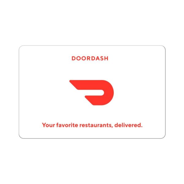 $100 DoorDash Digital Gift Card on Sale